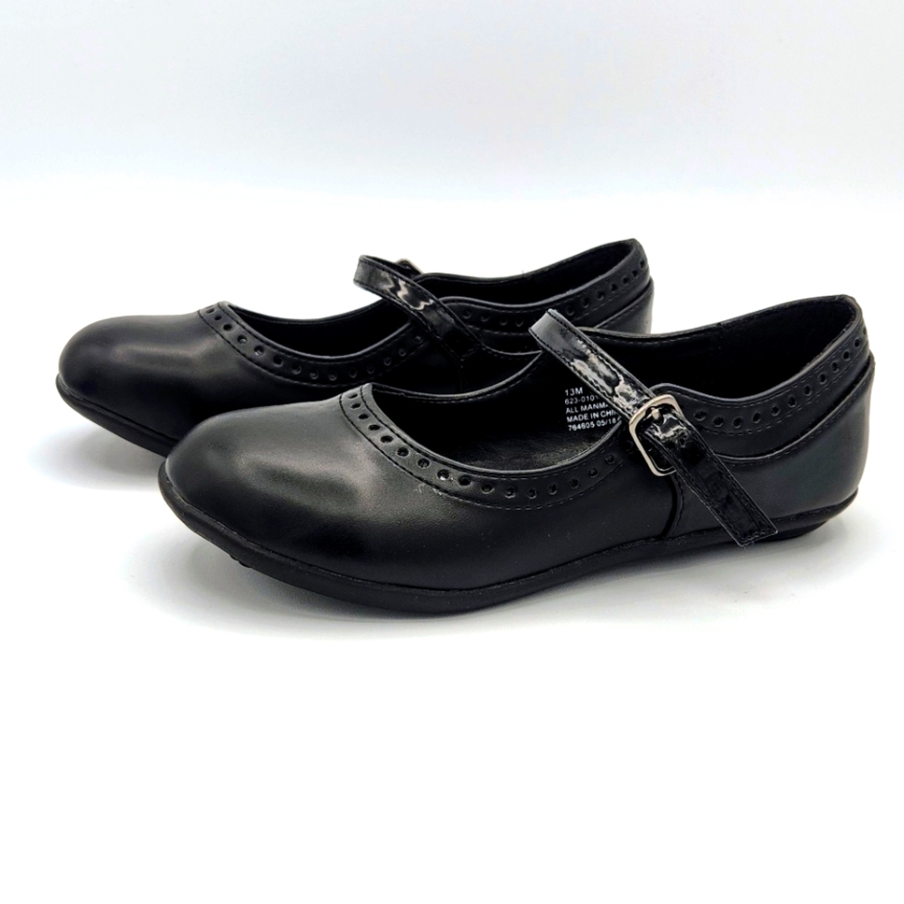 Arizona Mary Jane Dress Shoes - Girls' Black Flats - Size 13 - New W/o Tags!